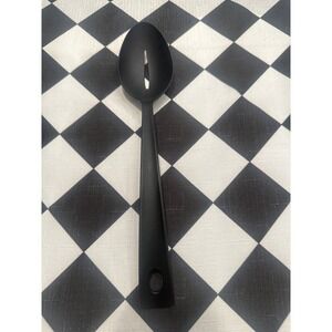 Sveico Slotted spoon made in Sweden Jesper stahl black kitchen